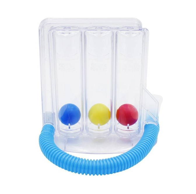 Three Ball Spirometer: อุปกรณ์ฝึกการหายใจที่ใช้งานได้จริง