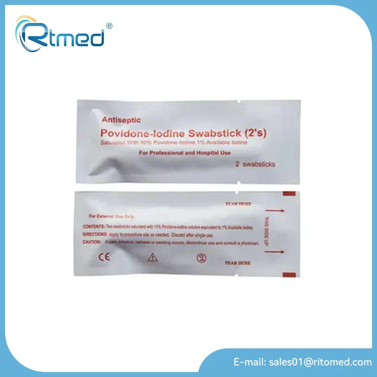 Povidone ไอโอดีน swabstick